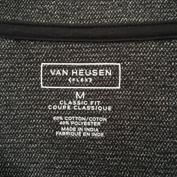 Van Heusen Flex NWT Gray Quarter Zip Pullover - Picture 7 of 7